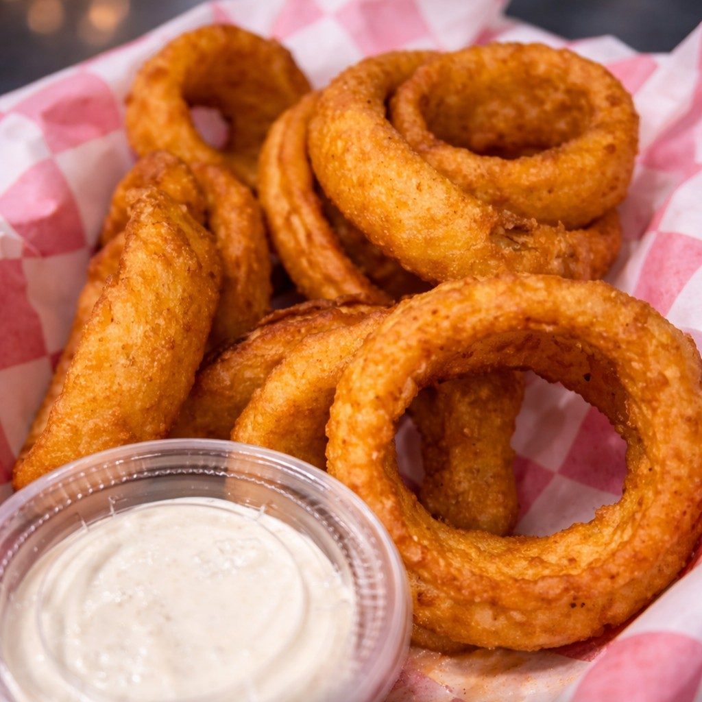 Battered Onion Rings.