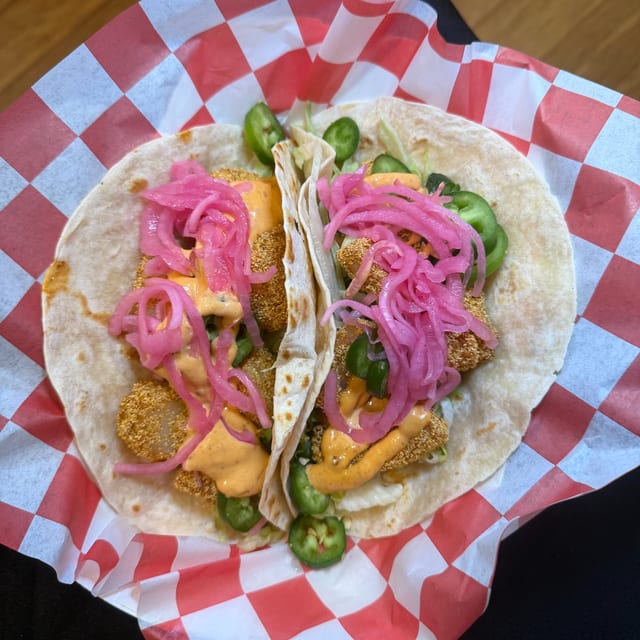 Fish Tacos.